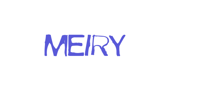 Meiry Font Download