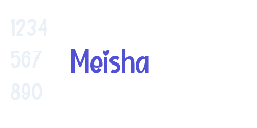 Meisha-font-download