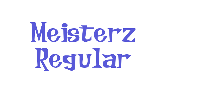 Meisterz Regular Font