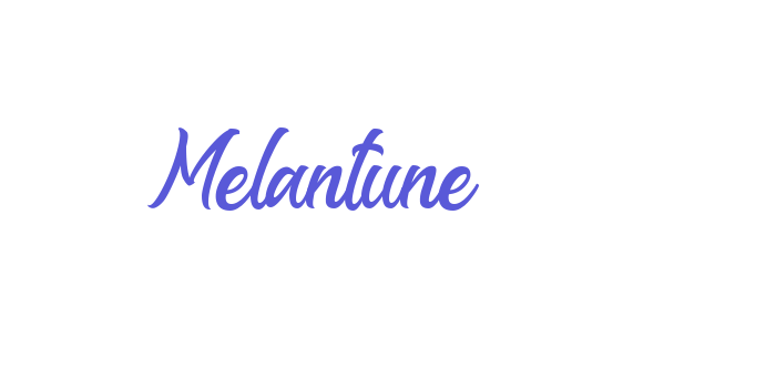 Melantune Font Download