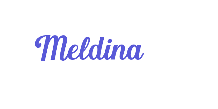 Meldina Font