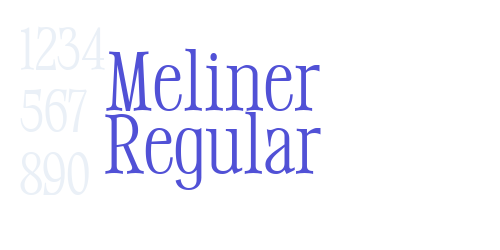 Meliner Regular-font-download