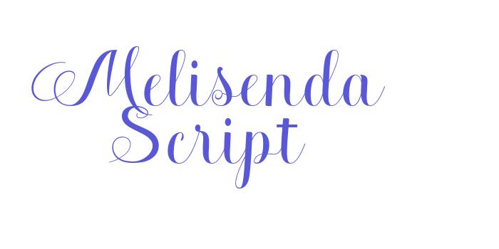 Melisenda Script Font Download