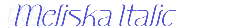 Meliska Italic