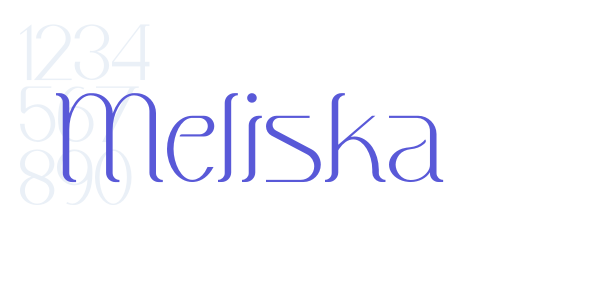 Meliska font free