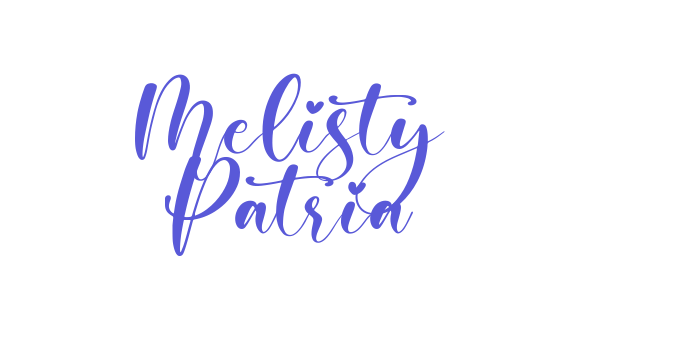 Melisty Patria Font Download