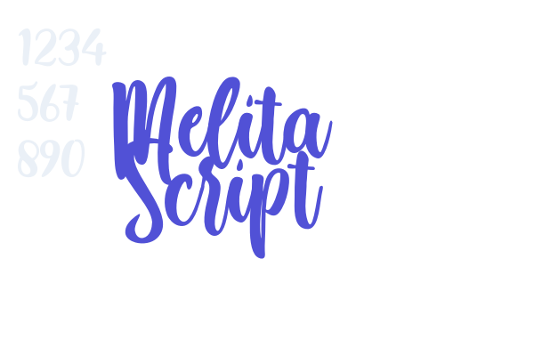 Melita Script