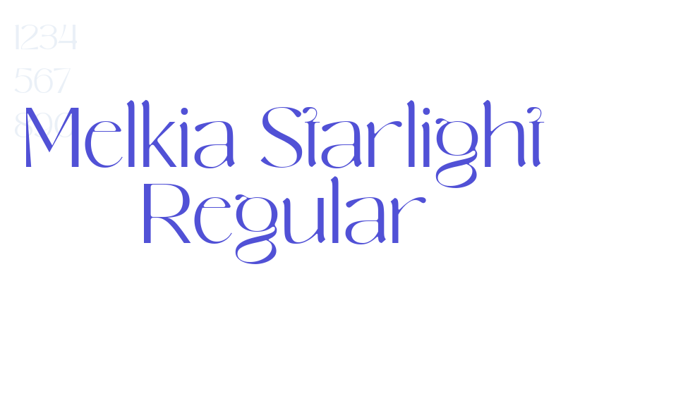 Melkia Starlight Regular-font-download