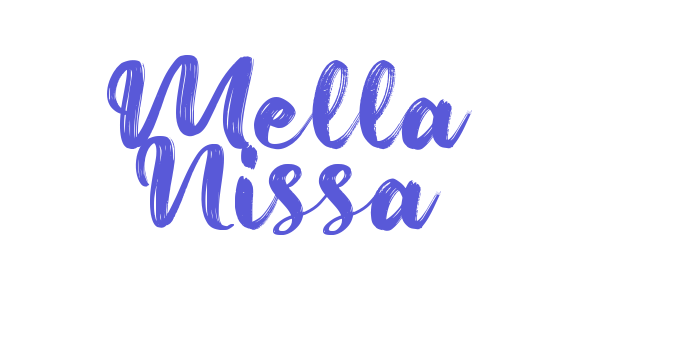 Mella Nissa Font Download