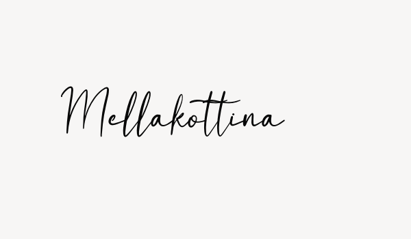 Mellakottina Font