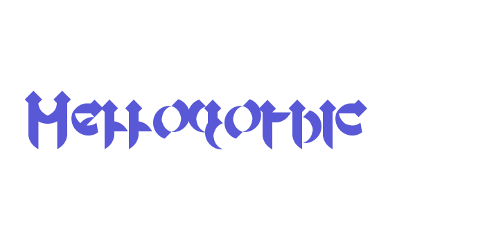 Mellogothic Font Download