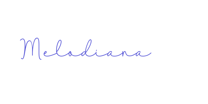 Melodiana Font Download