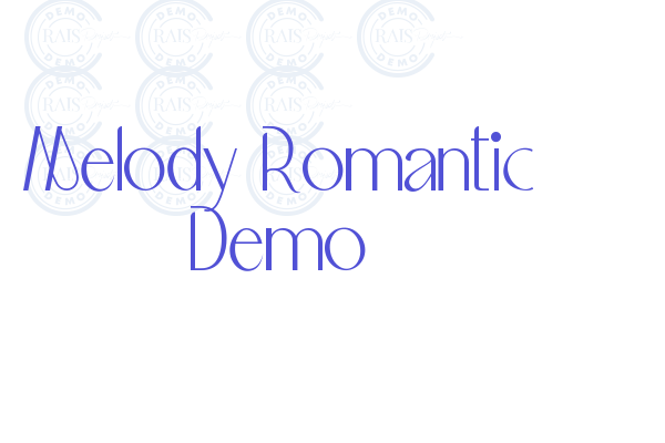 Melody Romantic Demo