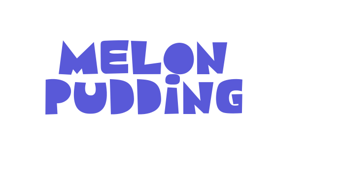 Melon Pudding Font Download