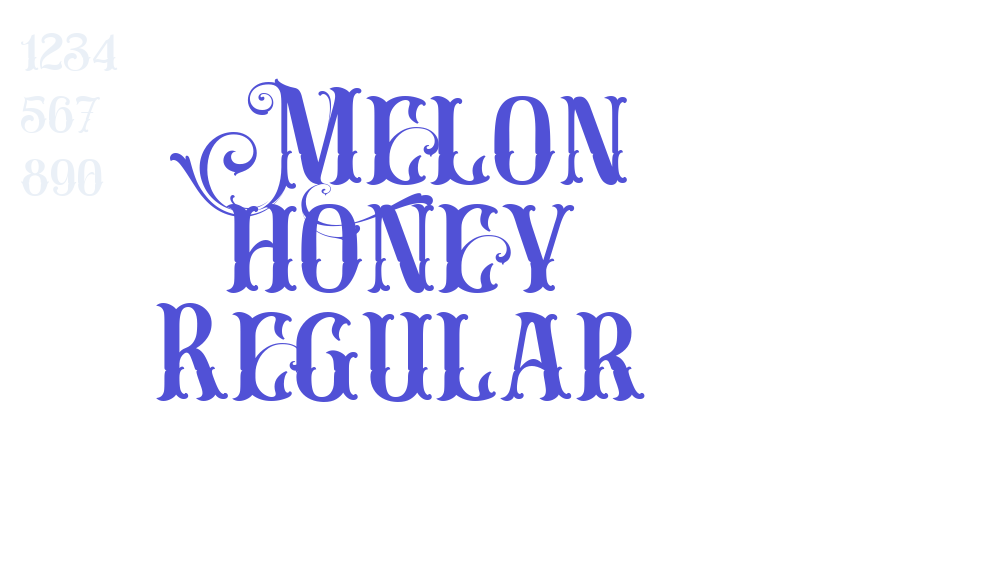 Melon honey Regular-font-download