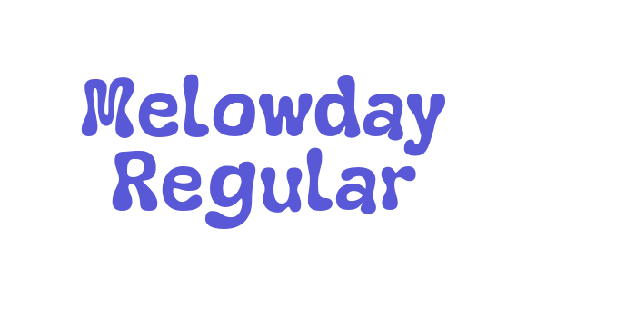 Melowday Regular Font Download