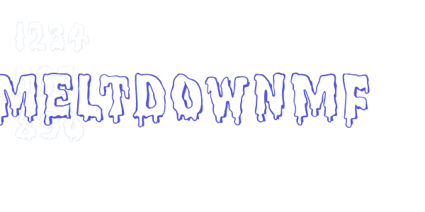 MeltdownMF font free