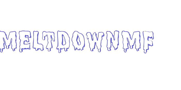 MeltdownMF Font Download