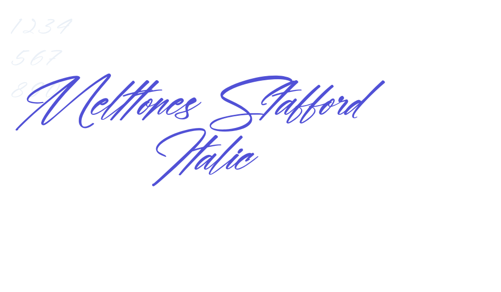 Melttones Stafford Italic-font-download