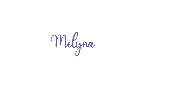 Melyna Font Download