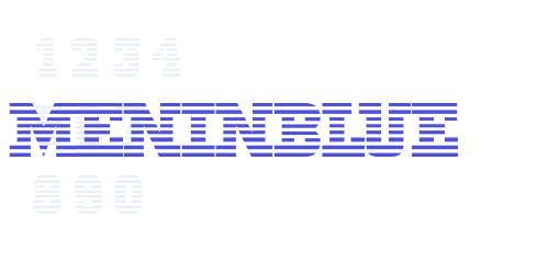 MeninBlue-font-download