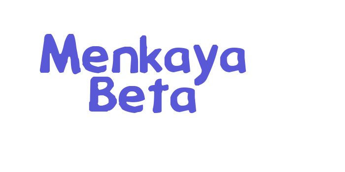 Menkaya Beta Font Download