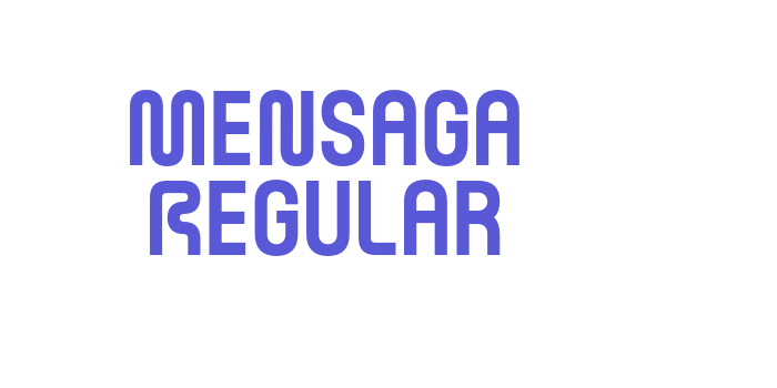 Mensaga Regular Font Download