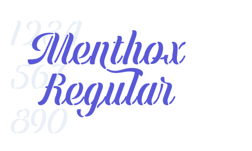 Menthox Regular Font Download