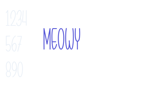 Meowy Font Download