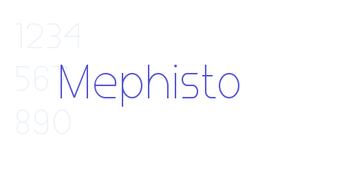 Mephisto-font-download