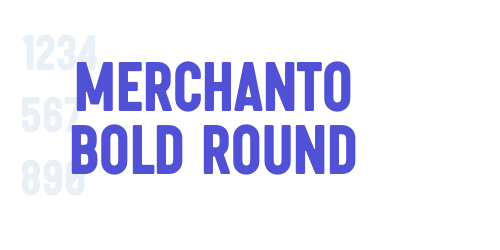 Merchanto BOLD Round-font-download