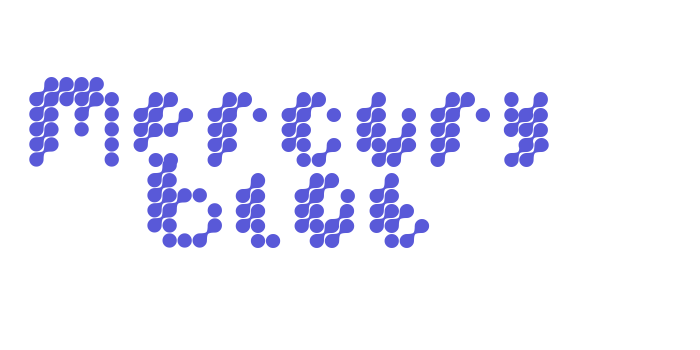 Mercury Blob Font Download