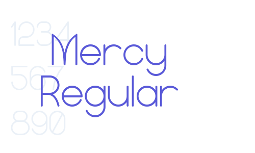 Mercy Regular Font Download