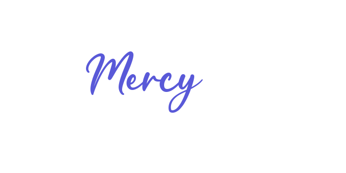 Mercy Font Download