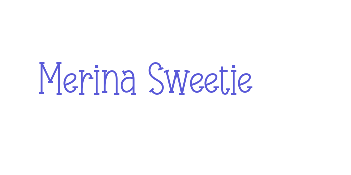 Merina Sweetie Font Download