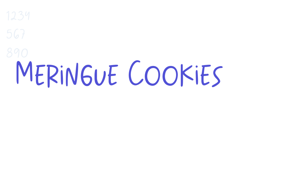 Meringue Cookies-font-download