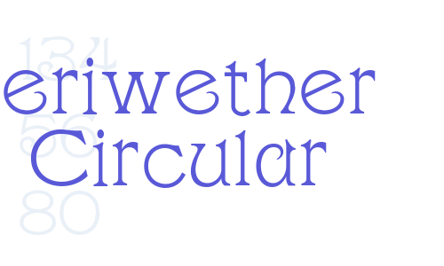 Meriwether Circular NF Font Download