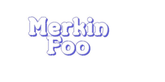 Merkin Foo Font Download