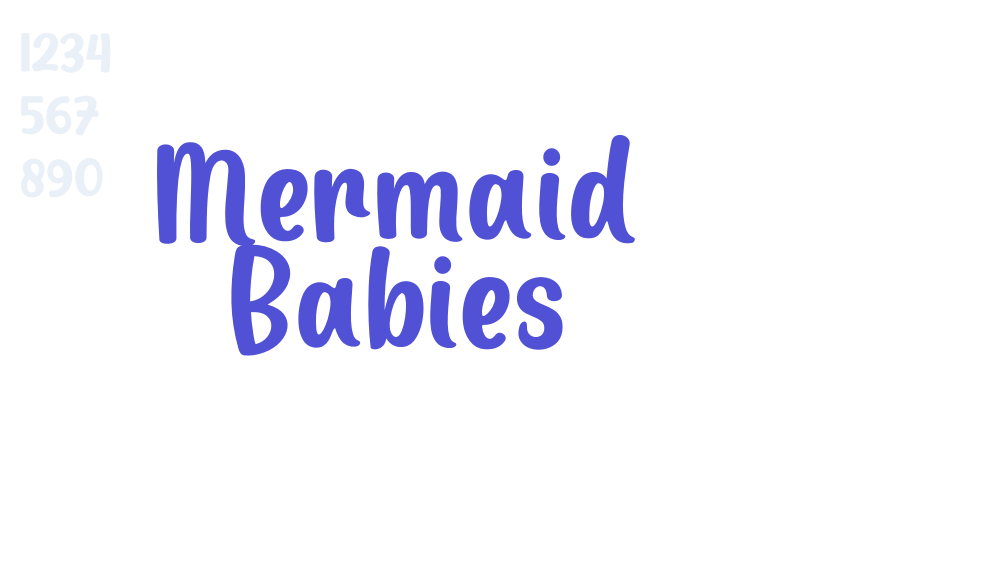 Mermaid Babies-font-download