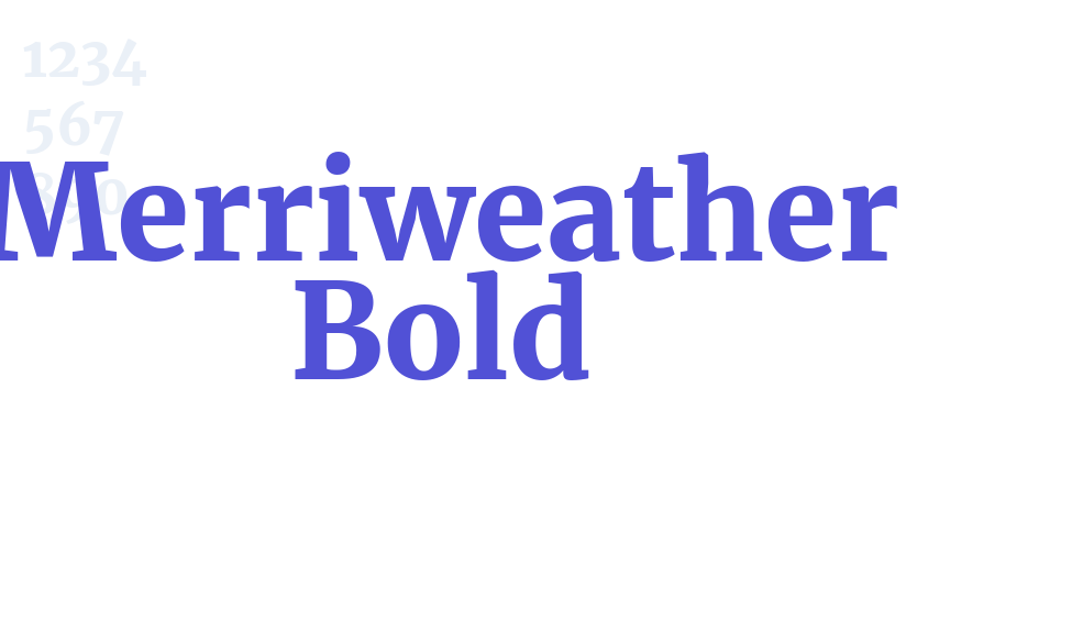 Merriweather Bold-font-download