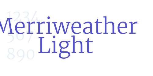 Merriweather Light-font-download