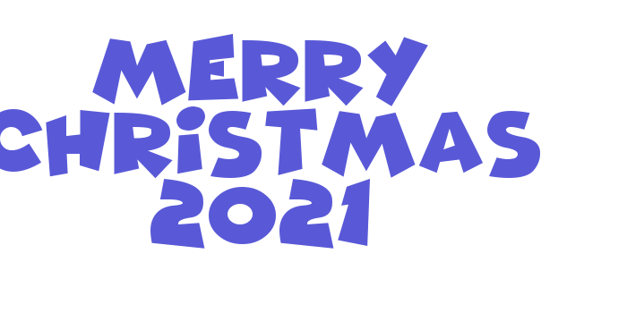 Merry Christmas 2021 Font Download