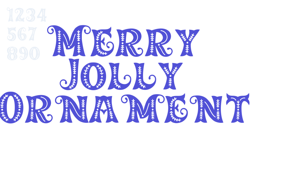 Merry Jolly Ornament-font-download