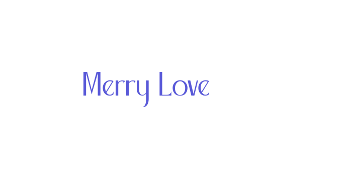 Merry Love Font Download