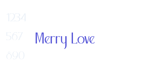 Merry Love-font-download