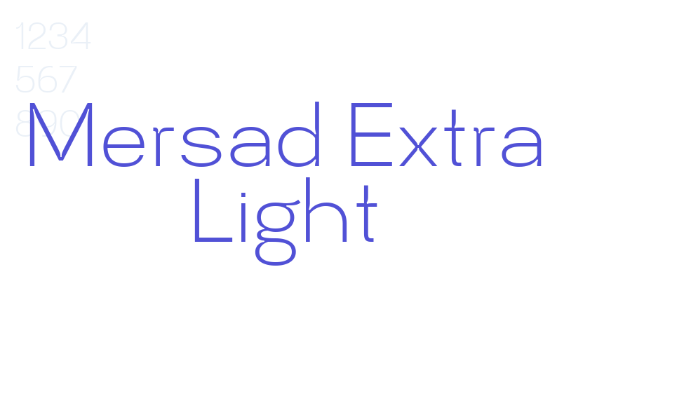 Mersad Extra Light-font-download