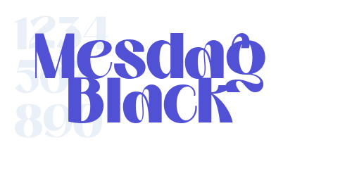 Mesdag Black-font-download