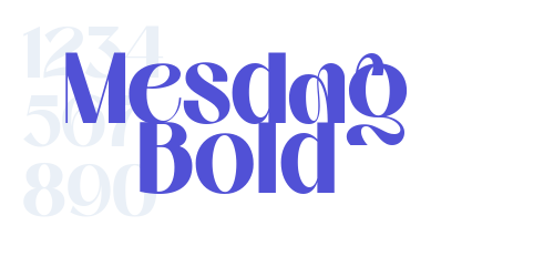Mesdag Bold-font-download