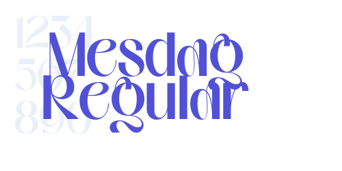 Mesdag Regular-font-download
