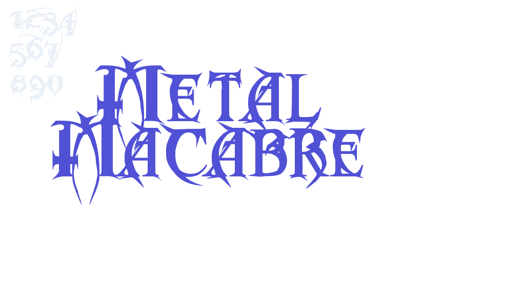 Metal Macabre-font-download